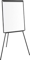 Fotoja e Tabelë me tre këmbë Flipchart Q, 70 x 100 cm, e bardhë / e zezë