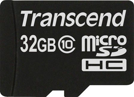 Fotoja e Kartë Transcend MicroSDHC 133x, 32 GB, Class 10