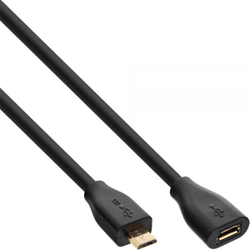 Fotoja e Kabllo MicroUSB USB Inline 32720P, 2 m, e zezë