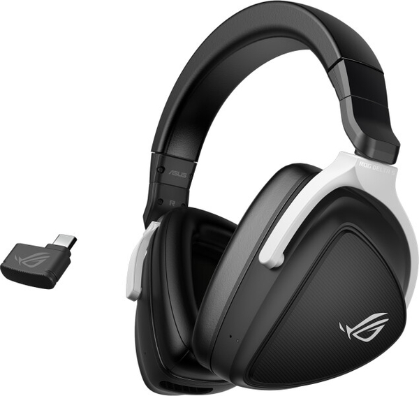 Fotoja e Kufje ASUS ROG Delta S Wireless, të zeza