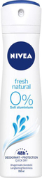 Fotoja e Deodorant për femra Nivea Fresh Natural, 150ml, i bardhë