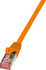 Fotoja e Kabllo rrjeti LogiLink CAT 6 Patchcord S/FTP PIMF, 3m, e portokalltë, Picture 1
