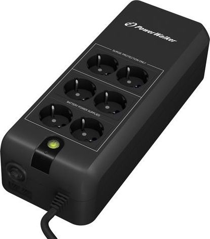Fotoja e UPS PowerWalker VFD 600 APFC FR, i zi