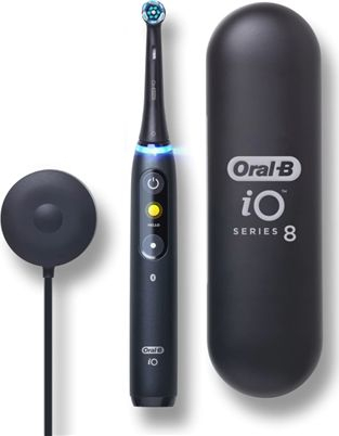 Fotoja e Furçë dhëmbësh elektrike Oral‑B iO Series 8N, 6 mënyra pastrimi, Bluetooth, e zezë