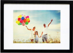 Fotoja e Kornizë për fotografi Q-Connect A4, 210 x 297mm, e zezë