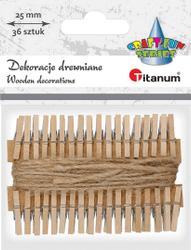 Fotoja e Kapëse druri Titanumm 36 copë