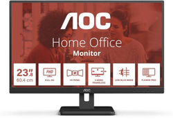 Fotoja e Monitor AOC 24E3UM - LED, 23.8", FullHD, i zi