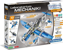 Fotoja e Puzzle Clementoni Laboratory of Mechanics Airplanes and Helicopters, 200 elemente