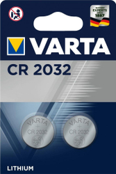 Fotoja e Bateri Varta CR2032, 230mAh, 2 copë