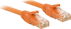 Fotoja e Kabllo rrjeti Lindy Patchcord Cat6, 2 m, portokalli