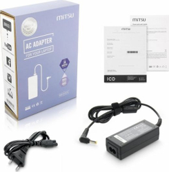 Fotoja e Karikues laptopi Mitsu, 30W, 1.7mm, 1.6A, 19V, i zi