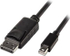 Fotoja e Kabllo AV PremiumCord (kport7-03), DisplayPort Mini në DisplayPort, 3 m, e zezë, Picture 1
