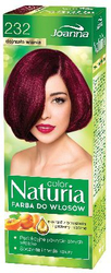Fotoja e Ngjyrë për flokë Joanna Naturia Color, Nr. 232 Ripe cherry ,150 g