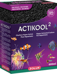 Fotoja e Karbon i aktivizuar për akuarium Zolux Actikool 2, 600 ml