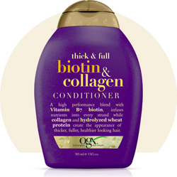 Fotoja e Kondicioner për flokë Organix Cosmetix Biotin & Collagen, 385ml