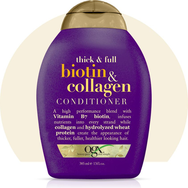 Fotoja e Kondicioner për flokë Organix Cosmetix Biotin & Collagen, 385ml