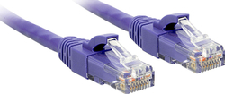 Fotoja e Kabllo Lindy RJ-45/RJ-45 48123, Cat.6, U/UTP, 2m, vjollcë