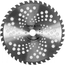 Fotoja e Disk prerës Yato TCT, 255mm, 25.4mm, i argjendtë