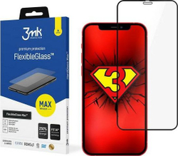 Fotoja e Xham mbrojtës 3MK për iPhone 12 Mini 5,4, e zezë