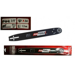 Fotoja e Mbajtëse zinxhiri për sharrë AWTools 45cm 18" 1.3mm 0.050" 3/8" (AW80056)
