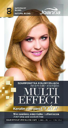 Fotoja e Shampon me ngjyrë për flokë Joanna Multi Effect Color Keratin Complex, 35g, 03 Natural Blonde