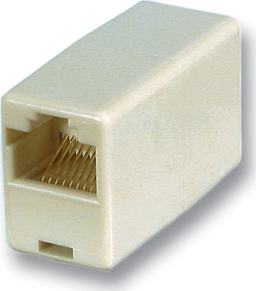 Fotoja e Përshtatës moduli RJ45 UTP, i bardhë