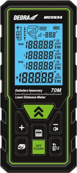 Fotoja e Gjetës distance me laser Dedra MC0934