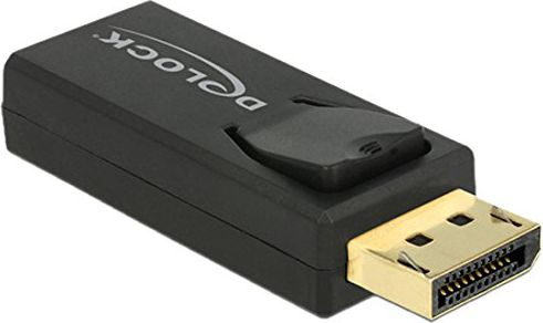 Fotoja e Përshtatës Delock DisplayPort - HDMI	(65573), i zi