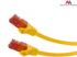 Fotoja e Kabllo Maclean Patchcord, Cat6, 0.5m, e verdhë, Picture 1