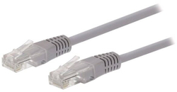 Fotoja e Kabllo patchcord C-TECH Cat5e, UTP 20m, e hirtë