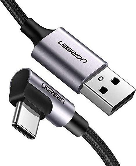 Fotoja e Kabllo Ugreen USB-A në USB-C, 1m, e hirtë