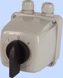 Fotoja e Ndërprerës Elektromet L-O-P 924029, 3P, 40A, IP44, i hirtë