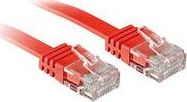 Fotoja e Kabllo rrjeti Lindy RJ-45, CAT 6, 1.0m, e kuqe