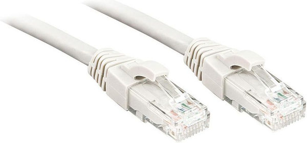 Fotoja e Kabllo rrjeti Lindy, 2 x RJ45, 2 m, e bardhë