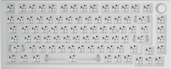 Fotoja e Tastierë Glorious GMMK Pro Tenkeyless Modular, US, e bardhë