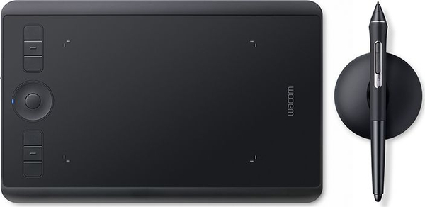 Fotoja e Tablet grafik Wacom Intuos Pro S, i zi