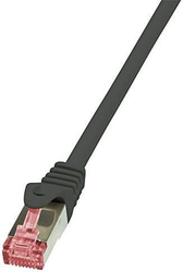 Fotoja e Kabllo patchcord LogiLink Cat.6, S/FTP, 1.5m, e zezë