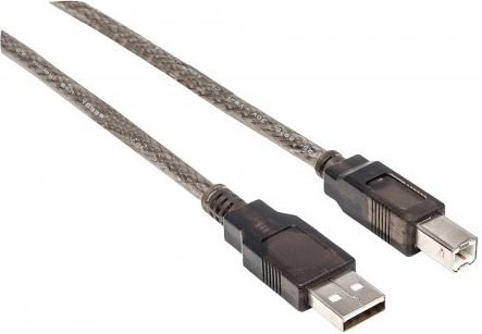 Fotoja e USB me lidhës A dhe B Manhattan, i zi