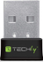 Fotoja e Përshtatës rrjeti Techly AC600, USB 2.0, i argjendë/ i zi, Picture 1