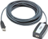 Fotoja e Kabllo ATEN USB A - USB A UE250-AT, 5m, e zezë, Picture 1