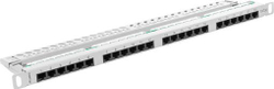 Fotoja e Patch Panel Lanberg, 24x RJ-45, Cat.5e, i hirtë