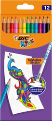 Fotoja e Set i lapsave Bic Kids Evolution Illusion, 2.8mm, 12 ngjyra
