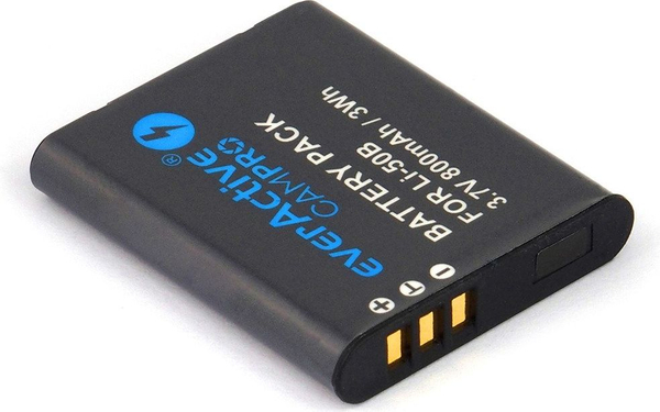 Fotoja e Bateri EverActive për kamerën Olympus LI-50B (EVB008), 800 mAh, 3.7 V