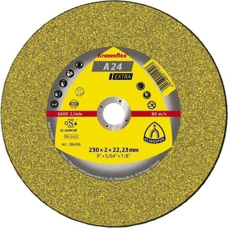Fotoja e Disk prerës Klingspor, 180 mm