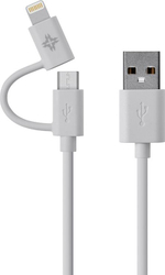 Fotoja e Kabllo USB iBattz USB-A - Lightning IB-CBL-LGN-WH, 1 m, e bardhë