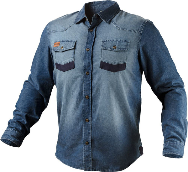 Fotoja e Këmishë Neo DENIM, S, e kaltër e errët