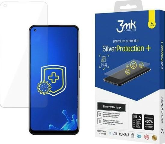 Fotoja e Xham mbrojtës 3MK Silver Protect+ për Realme 8