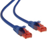 Fotoja e Kabllo rrjeti Maclean RJ-45/RJ-45, Cat.6, U/UTP, 3m, e kaltër, Picture 1