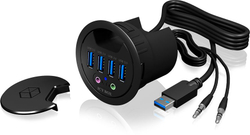 Fotoja e USB HUB Icy Box 4x USB-A 3.0 (IB-HUB1403A)