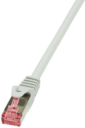 Fotoja e Kabllo patchcord LogiLink Cat.6, S/FTP, PIMF, 0.5m, e hirtë